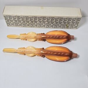 Faroy Tapers Vintage Candles 70s Burnt Orange